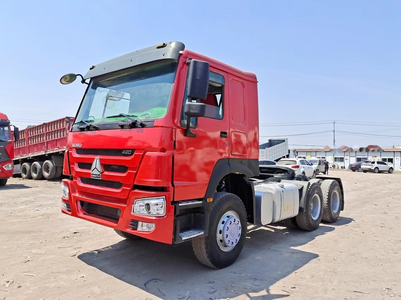 SINOTRUK Howo tractor unit 420 - Sadulveok: pilt 1 SINOTRUK Howo tractor unit 420 - Sadulveok: pilt 1