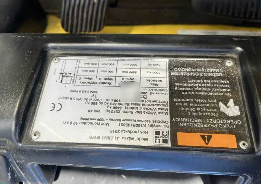 Hyster J1.6XNT - Elektritõstuk: pilt 4 Hyster J1.6XNT - Elektritõstuk: pilt 4