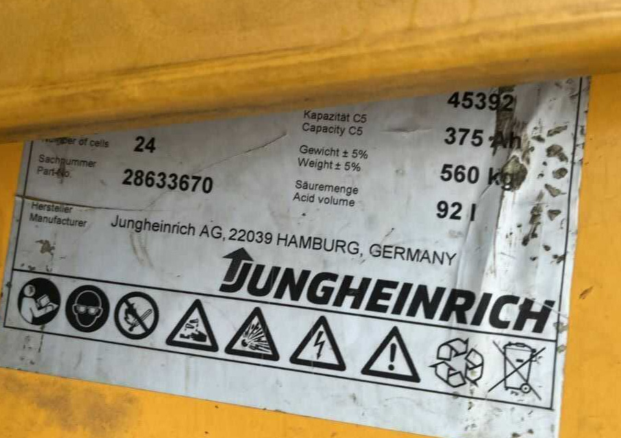 Puksiirtraktor Jungheinrich EZS570: pilt 8