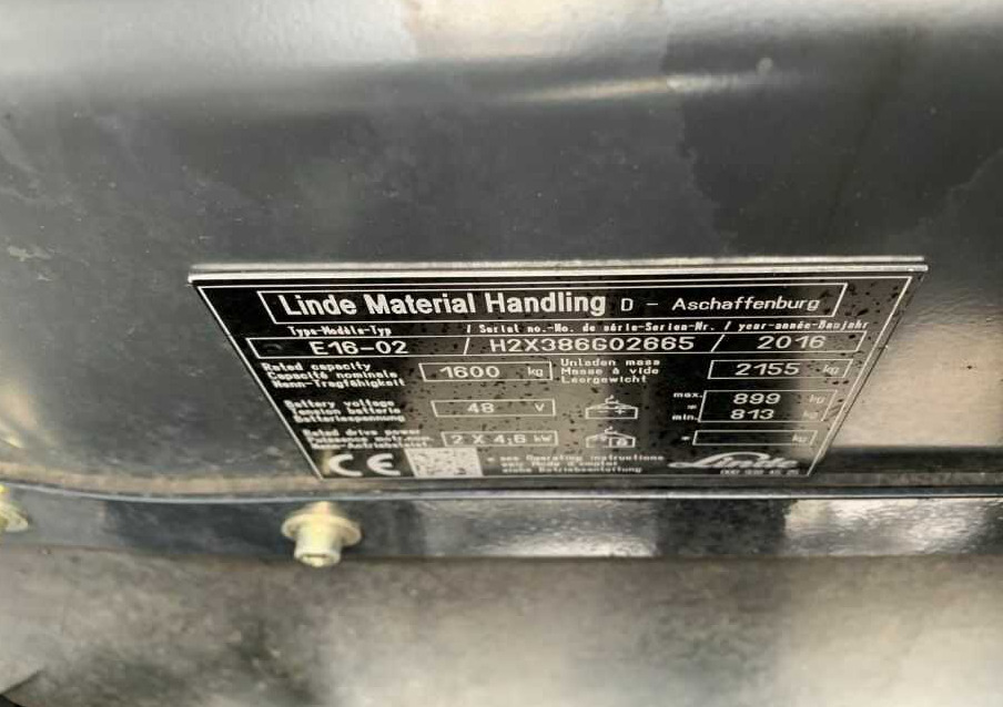 Linde E16-02 - Elektritõstuk: pilt 4 Linde E16-02 - Elektritõstuk: pilt 4