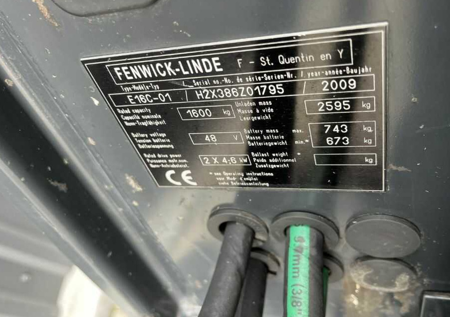 Linde E16C-01 - Elektritõstuk: pilt 4 Linde E16C-01 - Elektritõstuk: pilt 4