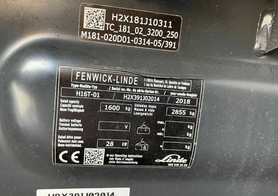 Linde H16T-01 - Gaasitõstuk: pilt 4 Linde H16T-01 - Gaasitõstuk: pilt 4