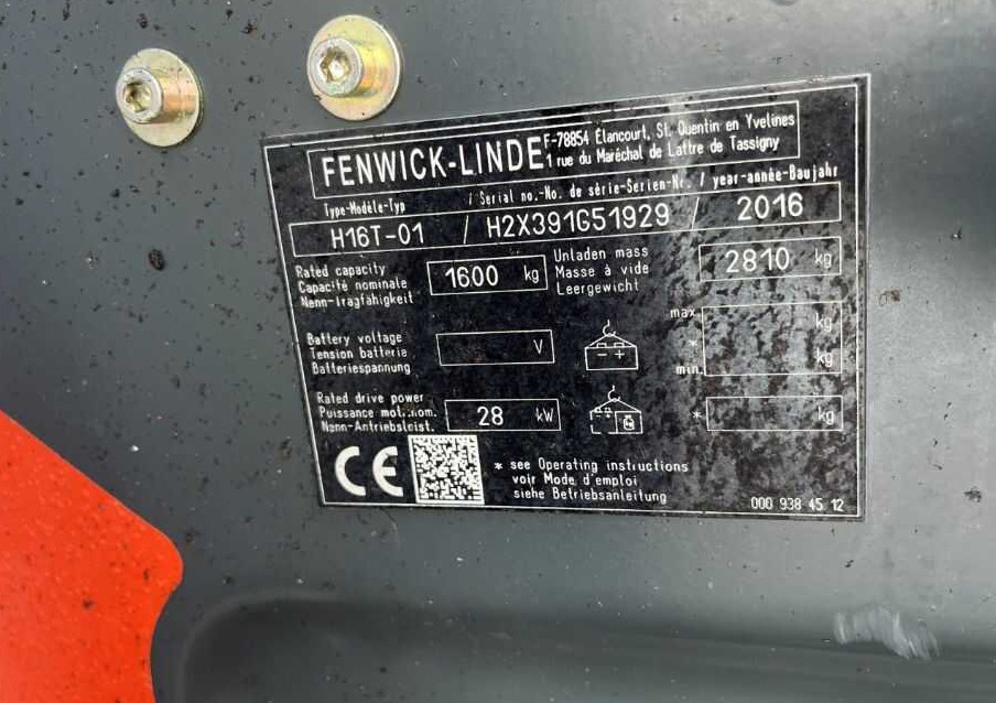 Linde H16T-01 - Gaasitõstuk: pilt 4 Linde H16T-01 - Gaasitõstuk: pilt 4