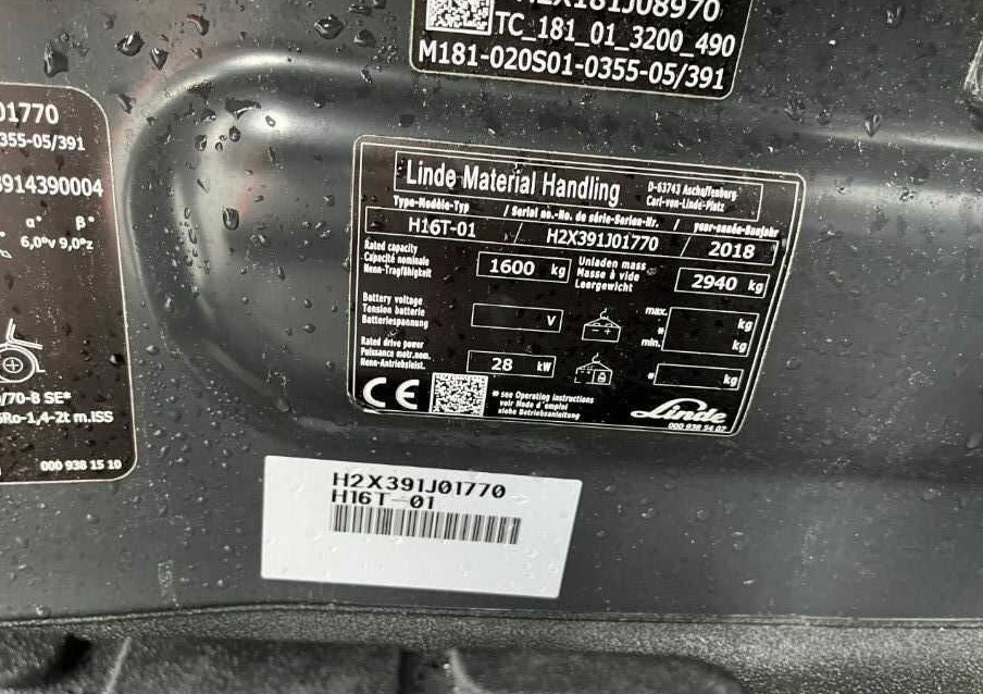 Linde H16T-01 - Gaasitõstuk: pilt 4 Linde H16T-01 - Gaasitõstuk: pilt 4
