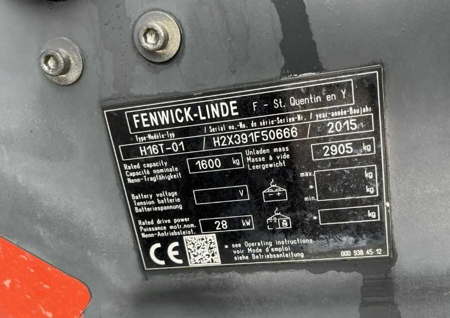 Linde H16T-01 - Gaasitõstuk: pilt 4 Linde H16T-01 - Gaasitõstuk: pilt 4