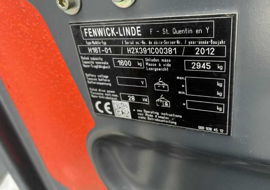 Linde H16T-01 - Gaasitõstuk: pilt 4 Linde H16T-01 - Gaasitõstuk: pilt 4
