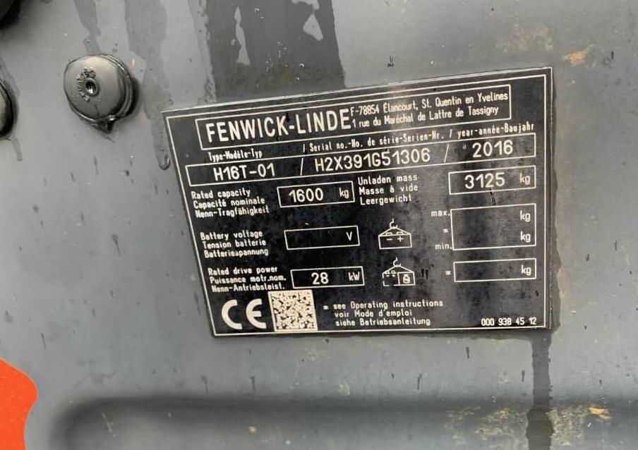 Linde H16T-01 - Gaasitõstuk: pilt 4 Linde H16T-01 - Gaasitõstuk: pilt 4