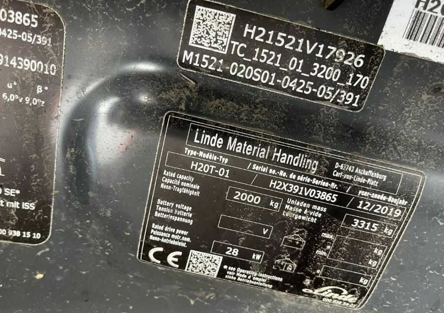 Linde H20T-01 - Gaasitõstuk: pilt 4 Linde H20T-01 - Gaasitõstuk: pilt 4