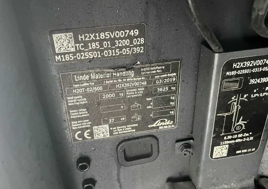 Linde H20T-02/600 - Gaasitõstuk: pilt 4 Linde H20T-02/600 - Gaasitõstuk: pilt 4