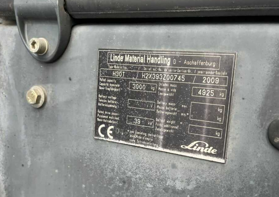 Linde H30T-01 - Gaasitõstuk: pilt 4 Linde H30T-01 - Gaasitõstuk: pilt 4