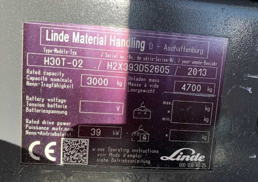 Linde H30T-02 - Gaasitõstuk: pilt 5 Linde H30T-02 - Gaasitõstuk: pilt 5