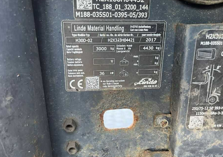 Linde H35D-02 - Diiseltõstuk: pilt 4 Linde H35D-02 - Diiseltõstuk: pilt 4