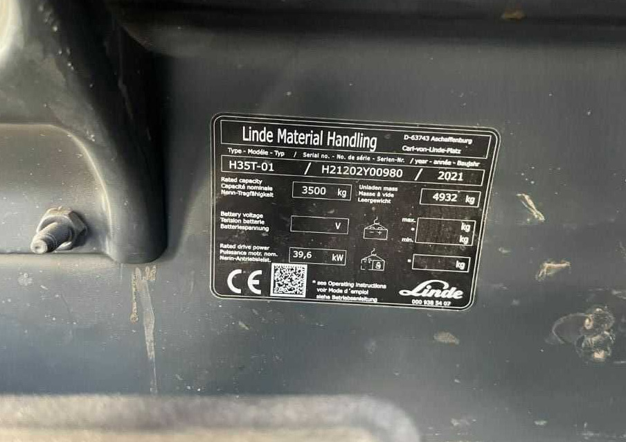Linde H35T-01 - Gaasitõstuk: pilt 4 Linde H35T-01 - Gaasitõstuk: pilt 4
