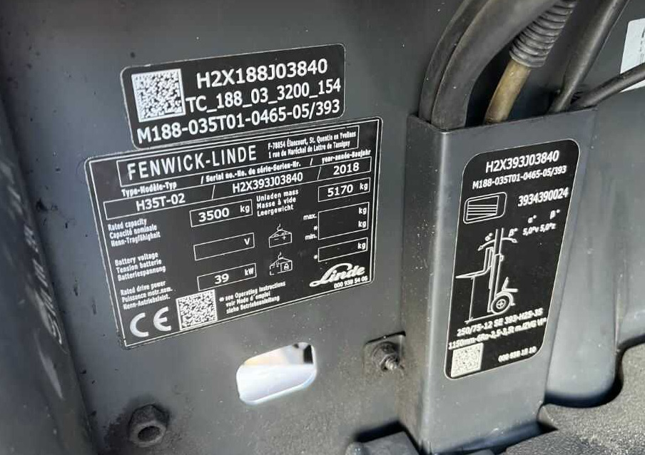 Linde H35T_02 - Gaasitõstuk: pilt 4 Linde H35T_02 - Gaasitõstuk: pilt 4