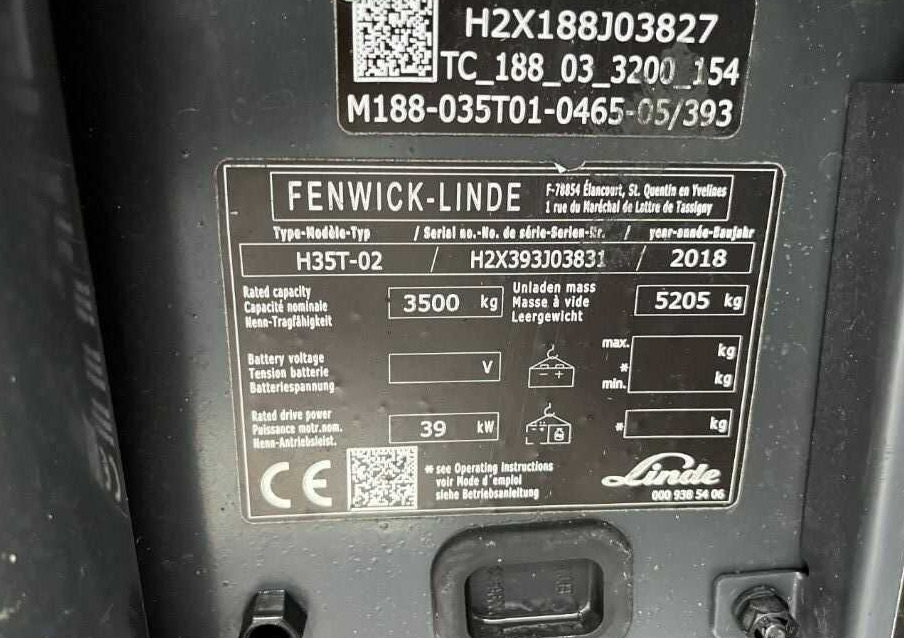 Linde H35T-02 - Gaasitõstuk: pilt 4 Linde H35T-02 - Gaasitõstuk: pilt 4