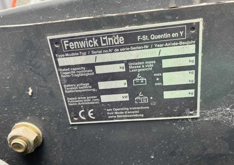 Linde L12SP - Virnastaja: pilt 4 Linde L12SP - Virnastaja: pilt 4
