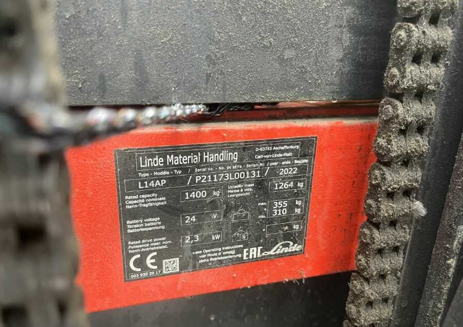 Linde L14APi - Virnastaja: pilt 4 Linde L14APi - Virnastaja: pilt 4
