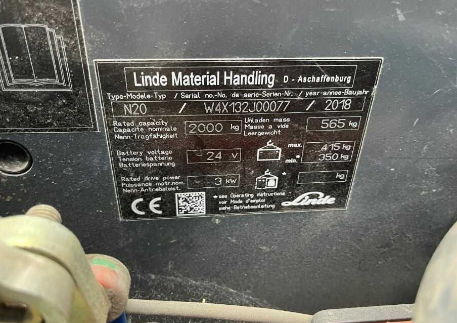 Linde N20 - Tellimusekoostur: pilt 4 Linde N20 - Tellimusekoostur: pilt 4