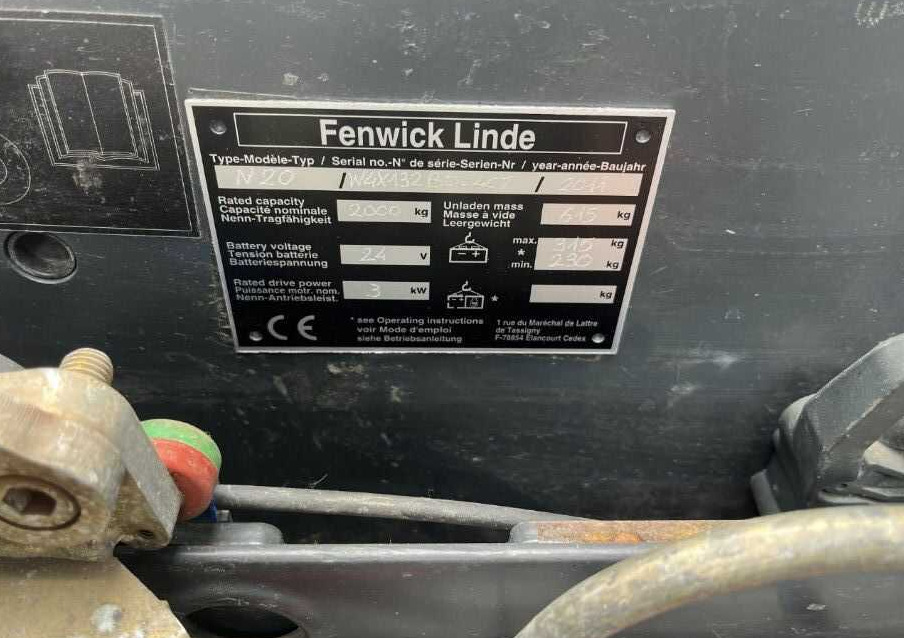 Linde N20 - Tellimusekoostur: pilt 4 Linde N20 - Tellimusekoostur: pilt 4