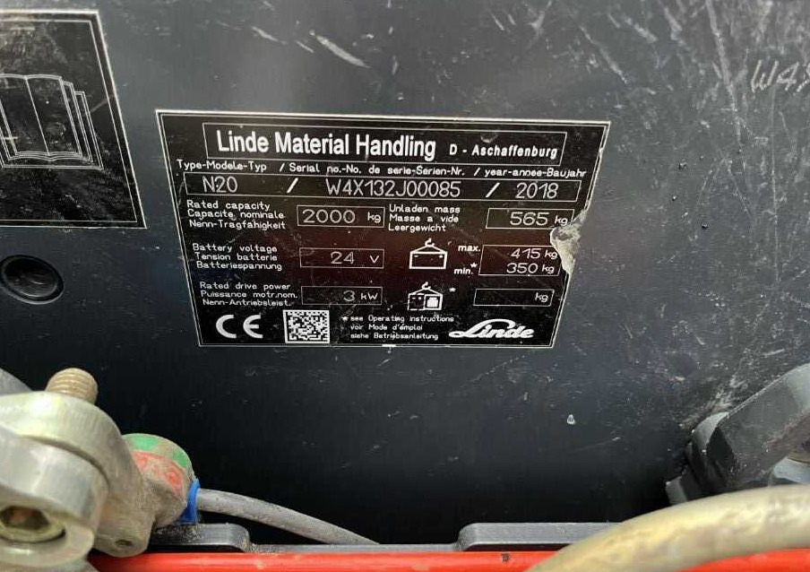 Linde N20 - Tellimusekoostur: pilt 4 Linde N20 - Tellimusekoostur: pilt 4