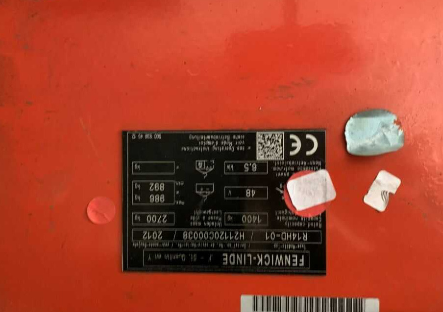 Linde R14HD-01 - Lükandmastiga tõstuk: pilt 4 Linde R14HD-01 - Lükandmastiga tõstuk: pilt 4