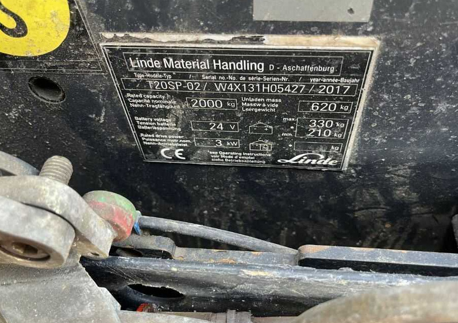 Linde T20SP-02 - Kaubaaluste tõstuk: pilt 4 Linde T20SP-02 - Kaubaaluste tõstuk: pilt 4