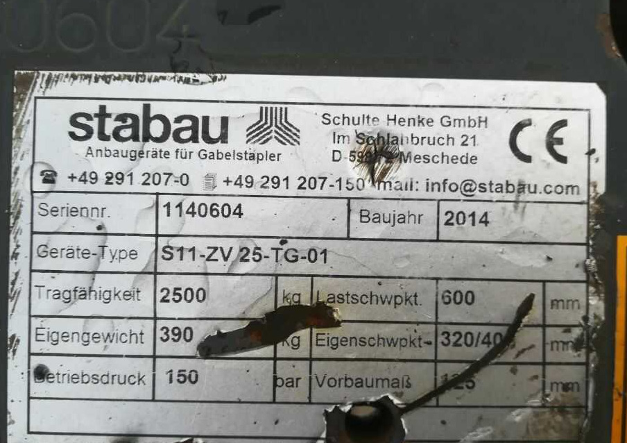 Stabau S11-ZV 25TG-01 - Lisaseade: pilt 5 Stabau S11-ZV 25TG-01 - Lisaseade: pilt 5