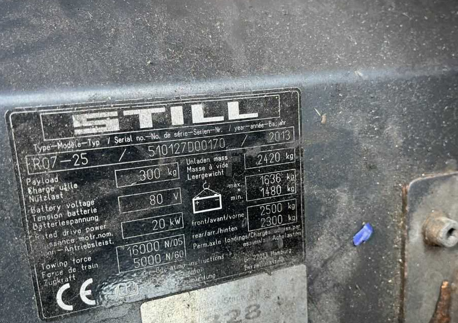 Still R07-25 - Puksiirtraktor: pilt 4 Still R07-25 - Puksiirtraktor: pilt 4