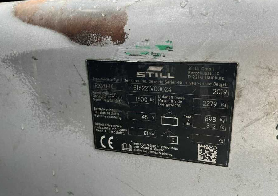 Still RX20-16 - Elektritõstuk: pilt 4 Still RX20-16 - Elektritõstuk: pilt 4