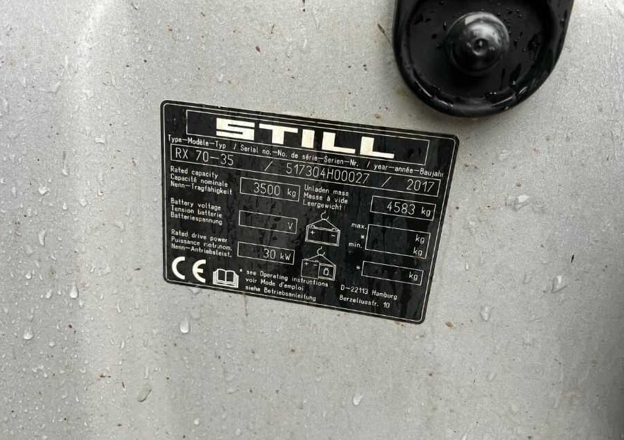Still RX70-35 - Diiseltõstuk: pilt 4 Still RX70-35 - Diiseltõstuk: pilt 4