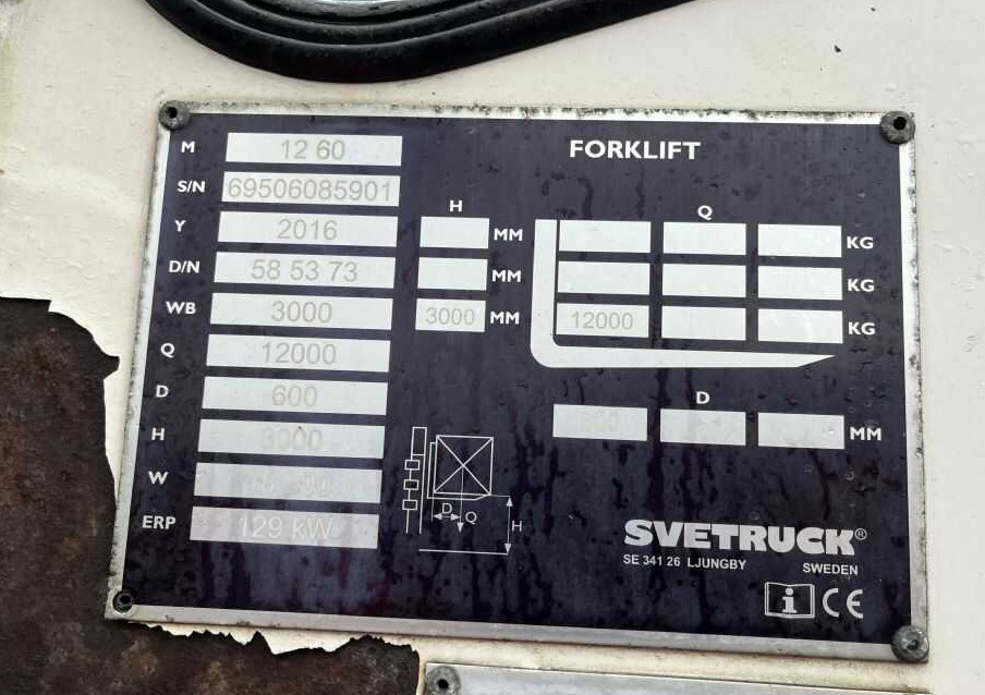 Svetruck 1260 - Diiseltõstuk: pilt 4 Svetruck 1260 - Diiseltõstuk: pilt 4