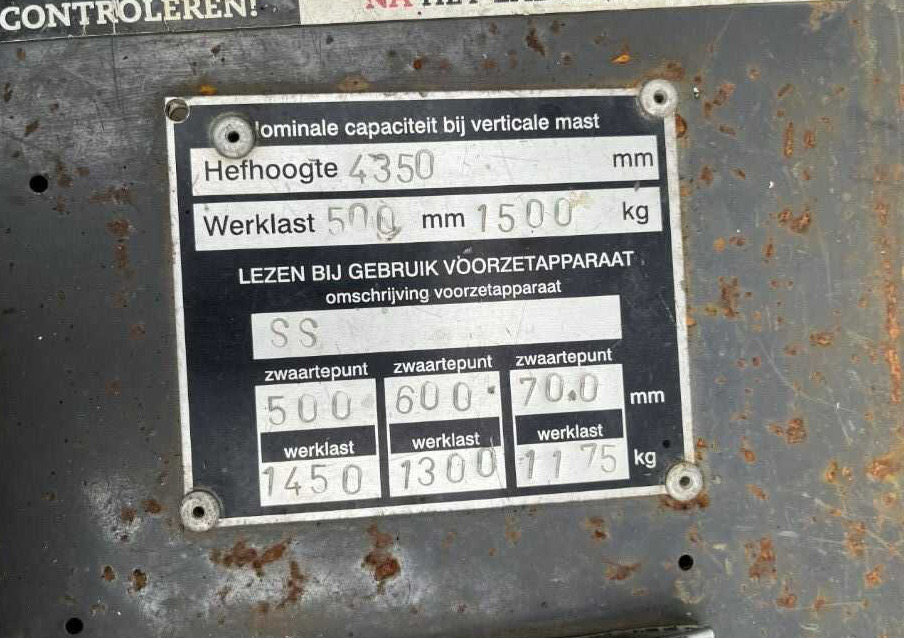 TCM FB15-7 - Elektritõstuk: pilt 4 TCM FB15-7 - Elektritõstuk: pilt 4