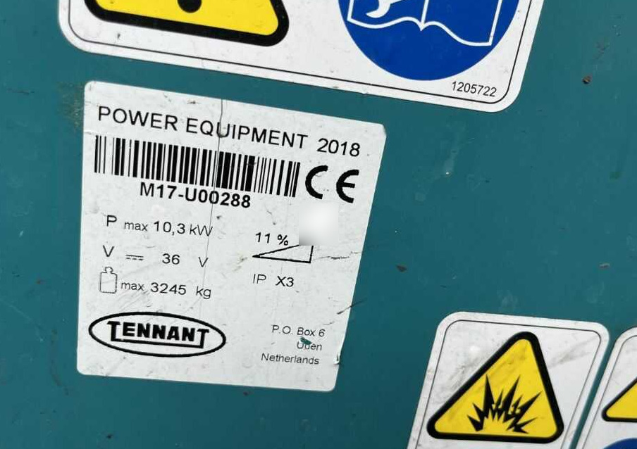 Tennant M17 - Tööstuslik tolmuimeja: pilt 4 Tennant M17 - Tööstuslik tolmuimeja: pilt 4