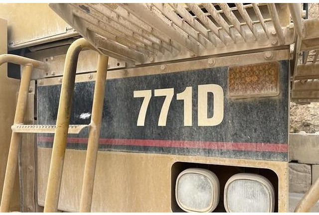 Caterpillar 771D - Kallur: pilt 5 Caterpillar 771D - Kallur: pilt 5