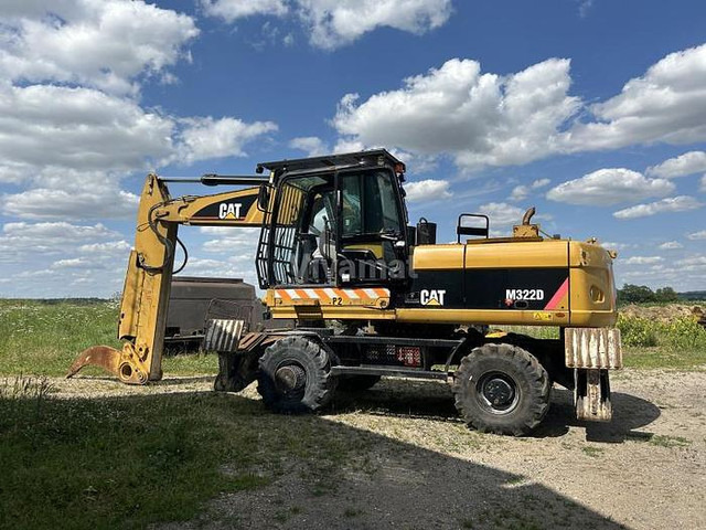 Caterpillar M322D VAH - Ekskavaator: pilt 1 Caterpillar M322D VAH - Ekskavaator: pilt 1