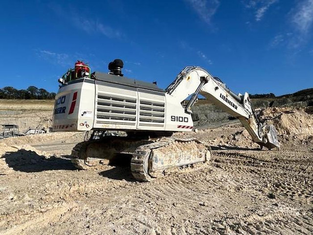 Liebherr R9100 - Lintekskavaator: pilt 1 Liebherr R9100 - Lintekskavaator: pilt 1