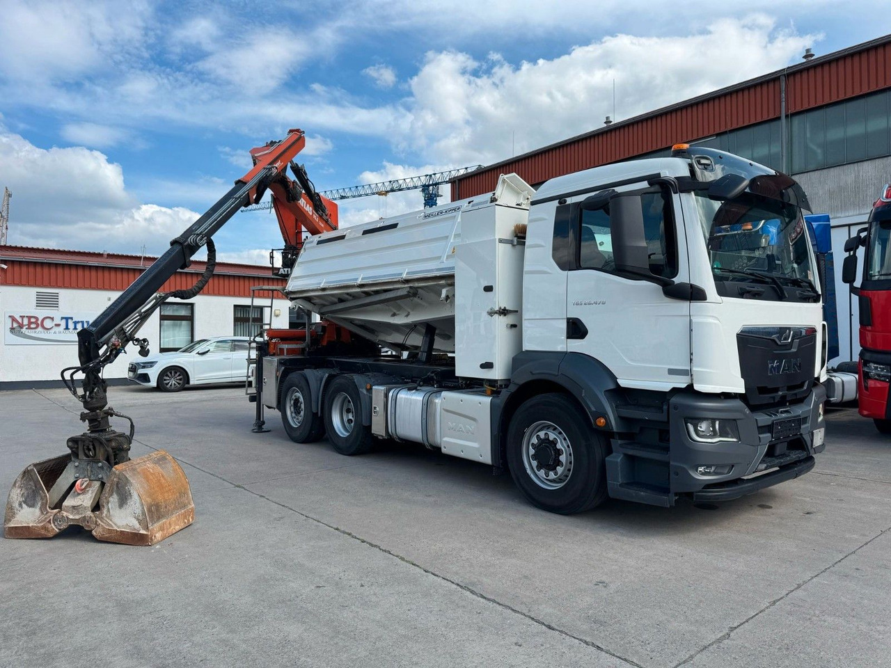 MAN TGS 26.470*ATLAS*MEILLER-KIPPER*HYDRO-DR*SPECIAL - Kallurauto, Kraanaga veoauto: pilt 2 MAN TGS 26.470*ATLAS*MEILLER-KIPPER*HYDRO-DR*SPECIAL - Kallurauto, Kraanaga veoauto: pilt 2