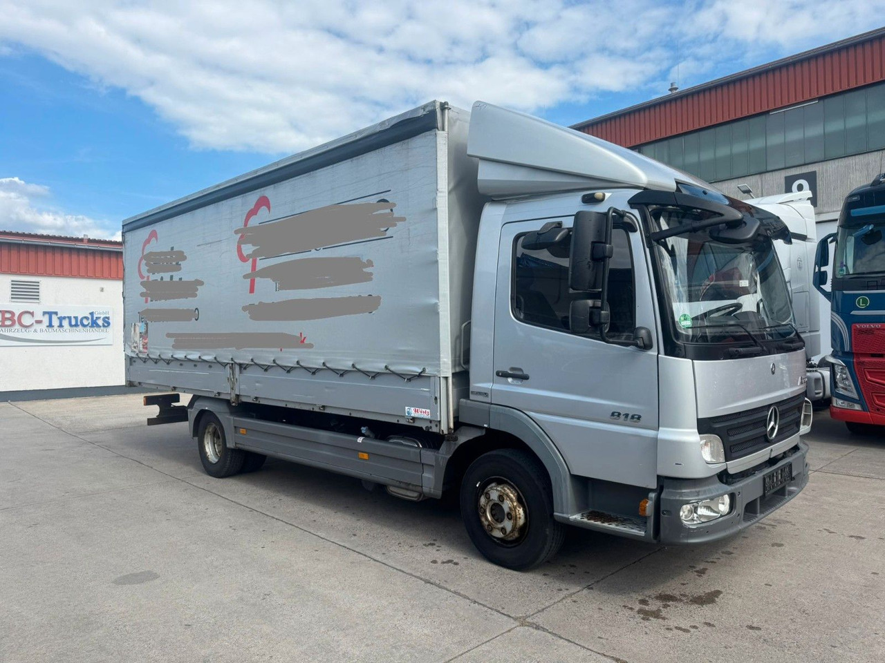 Mercedes-Benz ATEGO 818 * PR.PL * 217.000 KM * 1. HAND * TÜV - Tent tarbesõiduk: pilt 1 Mercedes-Benz ATEGO 818 * PR.PL * 217.000 KM * 1. HAND * TÜV - Tent tarbesõiduk: pilt 1