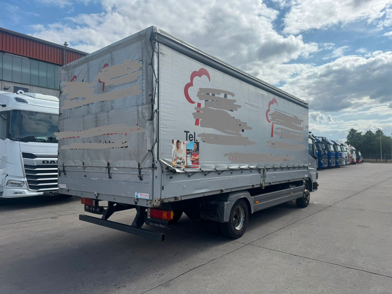 Mercedes-Benz ATEGO 818 * PR.PL * 217.000 KM * 1. HAND * TÜV - Tent tarbesõiduk: pilt 5 Mercedes-Benz ATEGO 818 * PR.PL * 217.000 KM * 1. HAND * TÜV - Tent tarbesõiduk: pilt 5