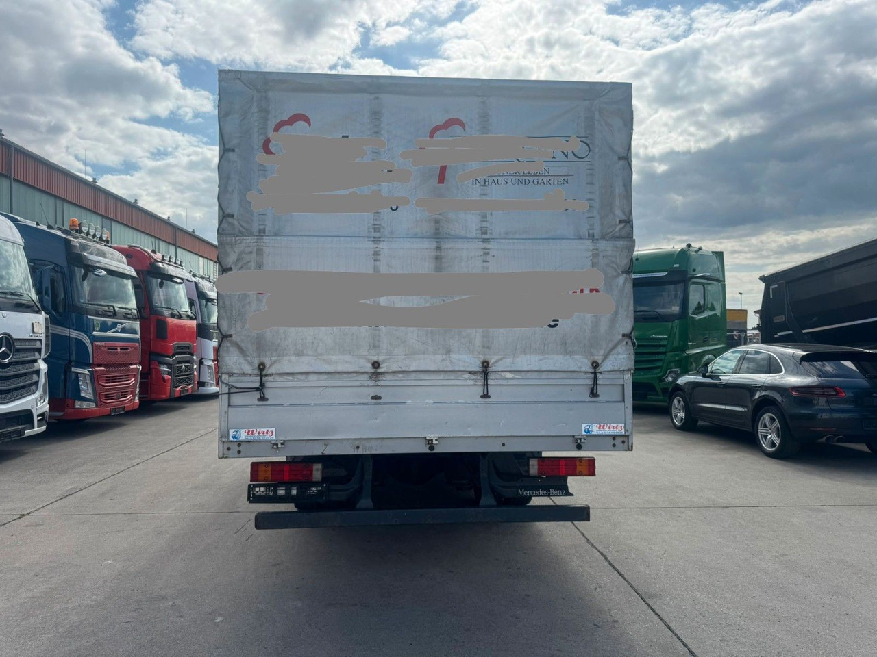 Mercedes-Benz ATEGO 818 * PR.PL * 217.000 KM * 1. HAND * TÜV - Tent tarbesõiduk: pilt 4 Mercedes-Benz ATEGO 818 * PR.PL * 217.000 KM * 1. HAND * TÜV - Tent tarbesõiduk: pilt 4