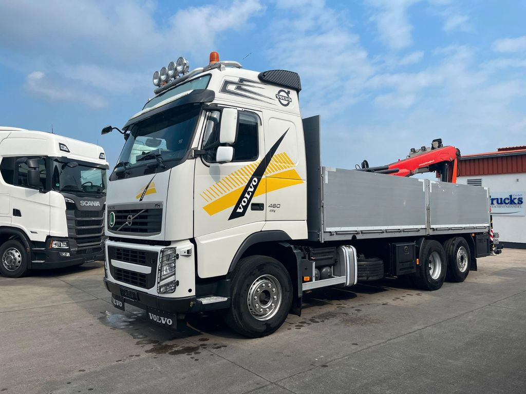 Volvo FH 460 * PRITSCHE * FASSI F185BS23 *13,30 M LANG - Madelveok/ Platvormveok, Kraanaga veoauto: pilt 1 Volvo FH 460 * PRITSCHE * FASSI F185BS23 *13,30 M LANG - Madelveok/ Platvormveok, Kraanaga veoauto: pilt 1