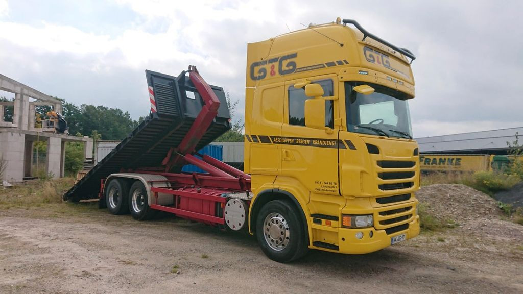 Scania R 730 Abroller voll Luft - Konkstõstukiga veoauto: pilt 4 Scania R 730 Abroller voll Luft - Konkstõstukiga veoauto: pilt 4