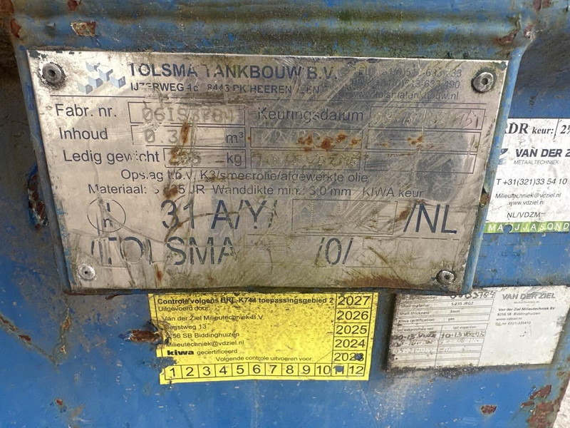 Uus Tsisternauto transporditavad ained kütust IBC tank 300 liter - Nieuw: pilt 6