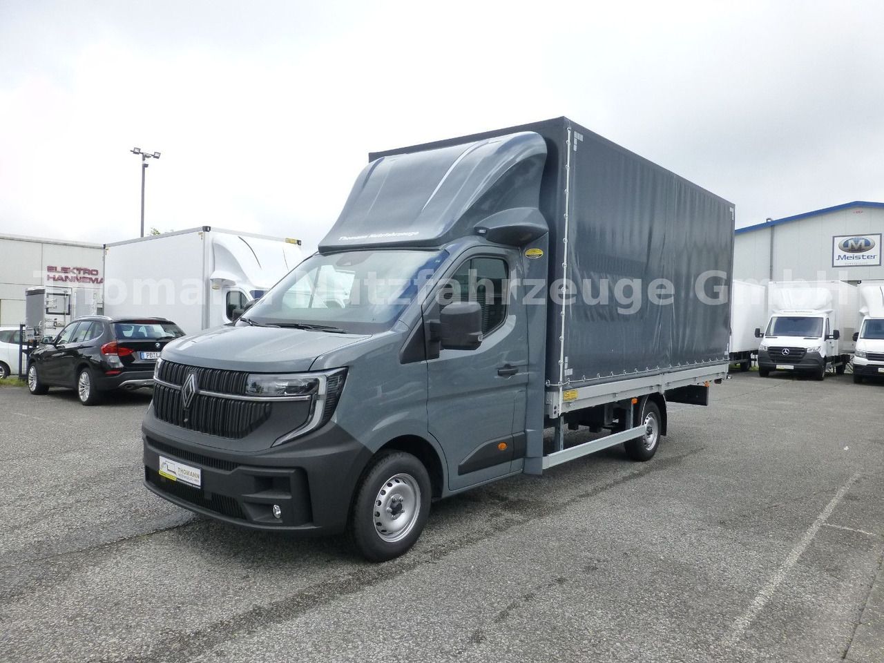 Renault NEW Master Pritsche Plane Premium 2025 - Tent tarbesõiduk: pilt 3 Renault NEW Master Pritsche Plane Premium 2025 - Tent tarbesõiduk: pilt 3