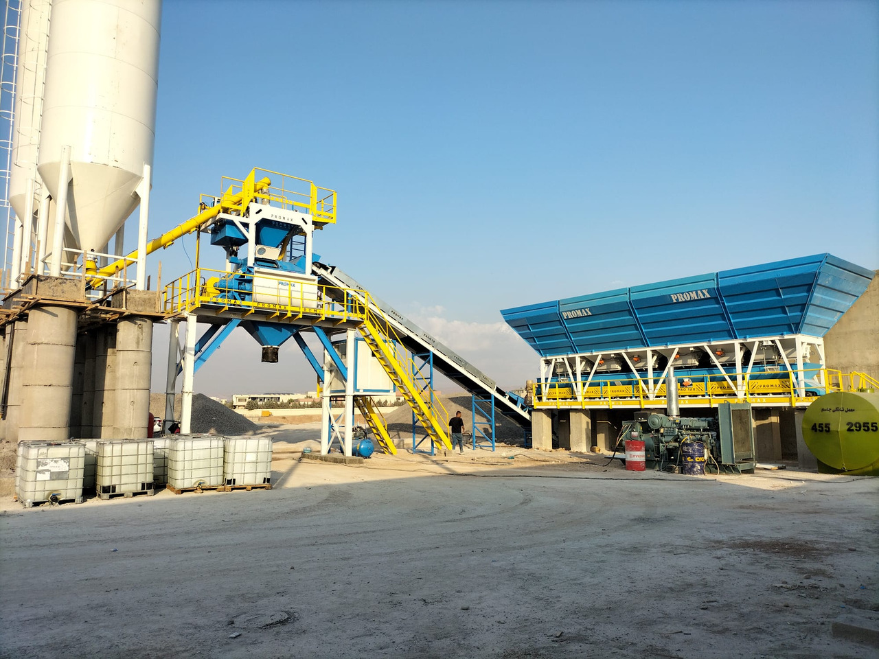 COMPACT CONCRETE BATCHING PLANT C120-TWN L (120m3/h) - Betoonitehas: pilt 5 COMPACT CONCRETE BATCHING PLANT C120-TWN L (120m3/h) - Betoonitehas: pilt 5