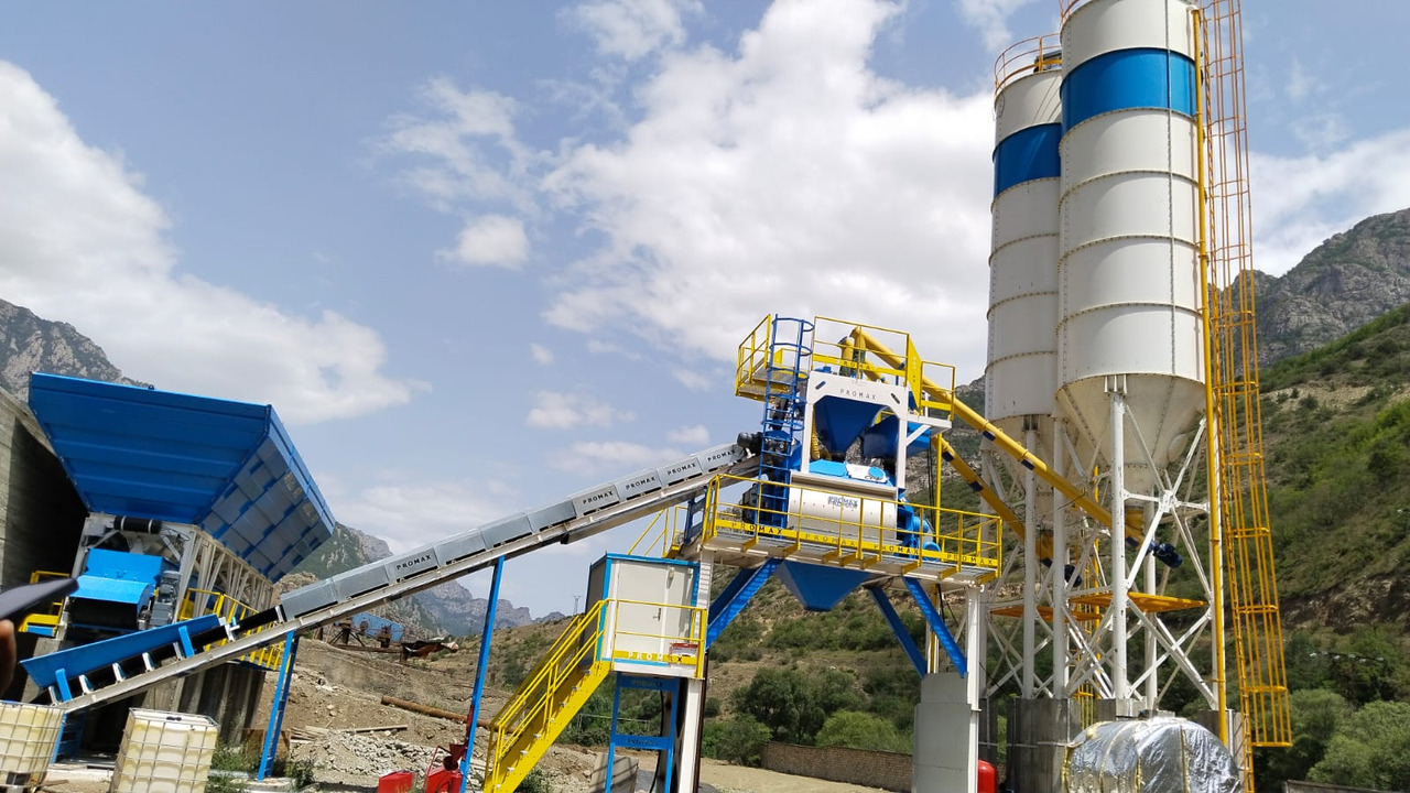 COMPACT CONCRETE BATCHING PLANT C120-TWN L (120m3/h) - Betoonitehas: pilt 3 COMPACT CONCRETE BATCHING PLANT C120-TWN L (120m3/h) - Betoonitehas: pilt 3