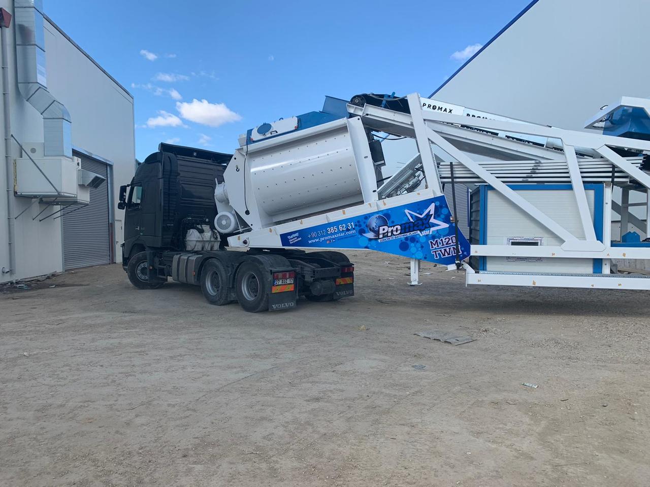 Mobile Concrete Batching Plant M120-TWN (120m3/h) - Betoonitehas: pilt 5 Mobile Concrete Batching Plant M120-TWN (120m3/h) - Betoonitehas: pilt 5
