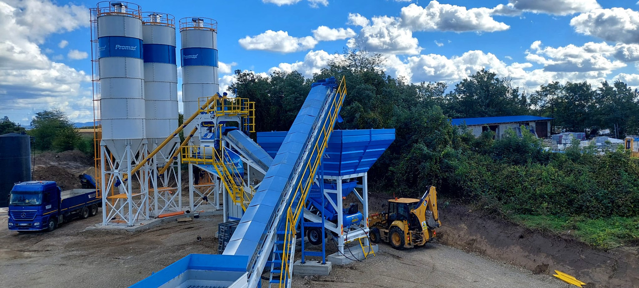 PROMAX MOBILE CONCRETE BATCHING PLANT M100-TWN (100m3/h) - Betoonitehas: pilt 1 PROMAX MOBILE CONCRETE BATCHING PLANT M100-TWN (100m3/h) - Betoonitehas: pilt 1