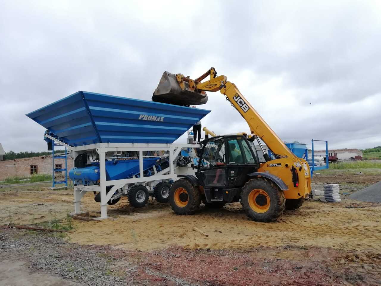 PROMAX MOBILE CONCRETE PLANT M35-PLNT (35M3/H) - Betoonitehas: pilt 2 PROMAX MOBILE CONCRETE PLANT M35-PLNT (35M3/H) - Betoonitehas: pilt 2