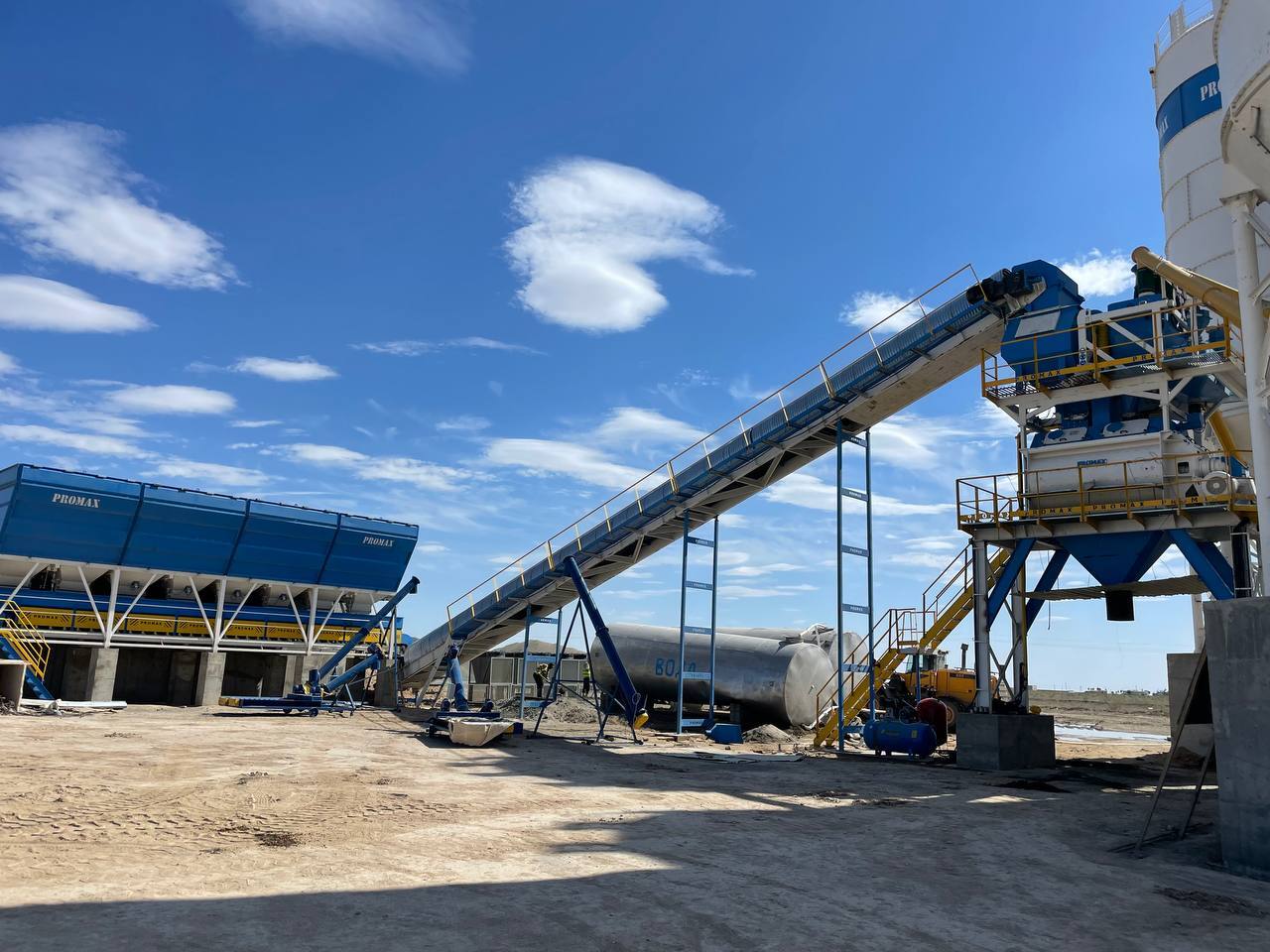 PROMAX STATIONARY CONCRETE BATCHING PLANT S200-TWN (200m3/h) - Betoonitehas: pilt 5 PROMAX STATIONARY CONCRETE BATCHING PLANT S200-TWN (200m3/h) - Betoonitehas: pilt 5